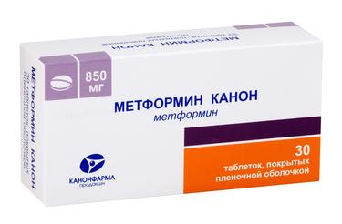 Метформин-Канон таблетки 850мг 30 шт.