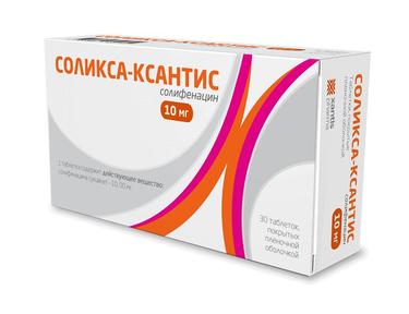 Соликса-Ксантис таблетки 10мг 30 шт.