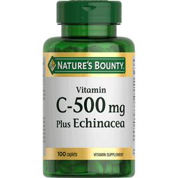 Natures Bounty Витамин С 500 мг плюс Эхинацея таблетки 100 шт