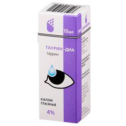 Таурин-DIA капли 4% фл 10мл 1 шт