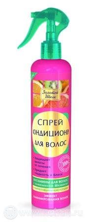 Золотой шелк Спрей-кондиционер Эффект ламинирования 190 мл