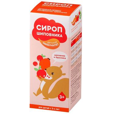 Сироп Шиповника детский фл.100мл (БАД)