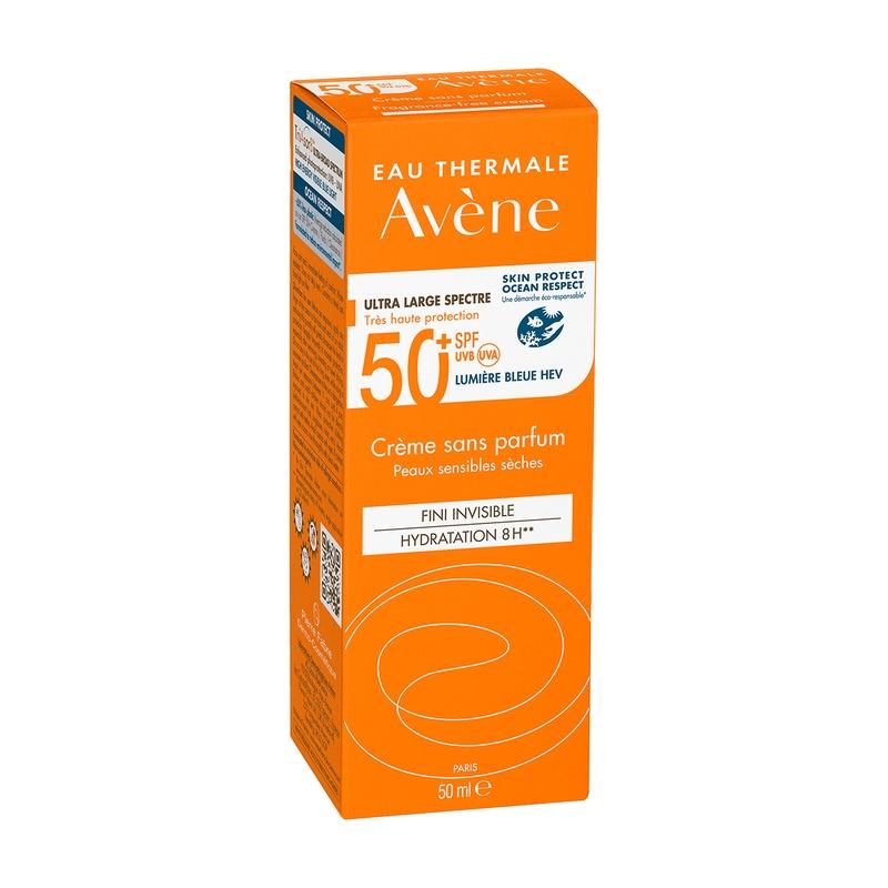 Avene Сан Крем для чувствительной кожи без отдушек SPF50+ 50 мл