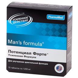 Man's formula Потенциал Форте усиленная формула таблетки 15 шт