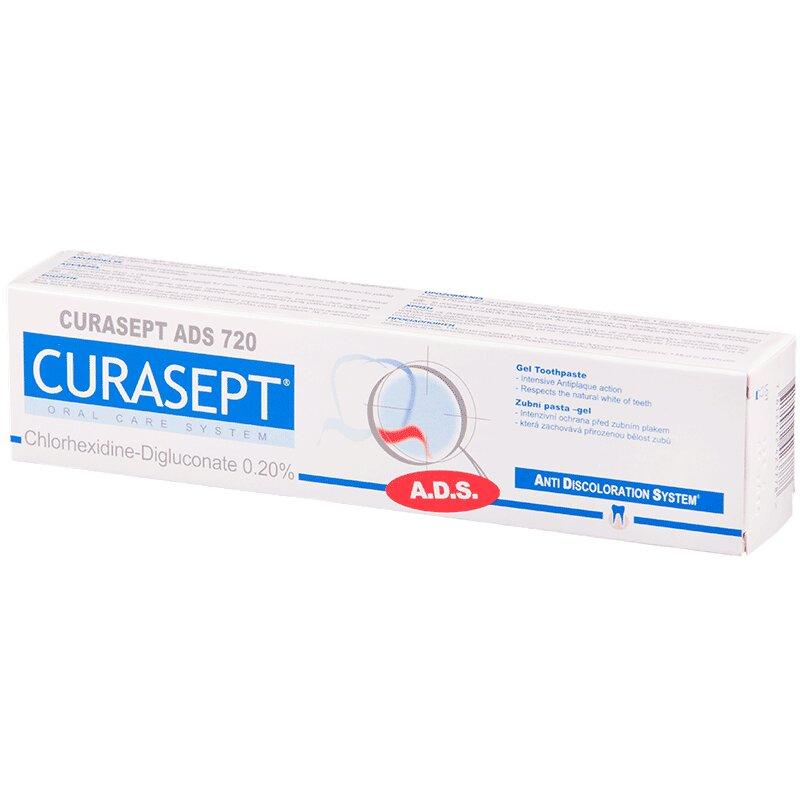Curaprox Зубная паста Курасепт ADS 720 с хлоргексидином 0,20% 75 мл