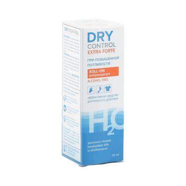 Dry Control Экстра Форте дезодорант роликовый от обильного потоотделения 30% без спирта фл.50мл