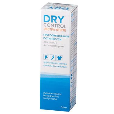 Dry Control Экстра Форте дезодорант дабоматик от обильного потоотделения 30% фл.50мл