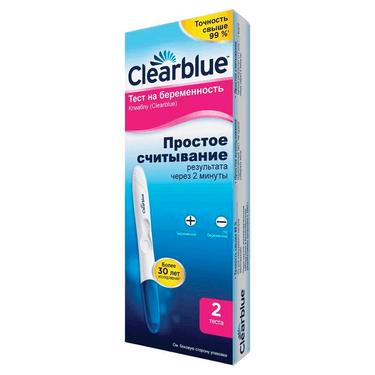 Тест на беременность Clearblue Изи 2 шт.