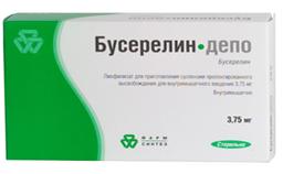 Бусерелин-депо лиофилизат 3.75 мг фл.1 шт