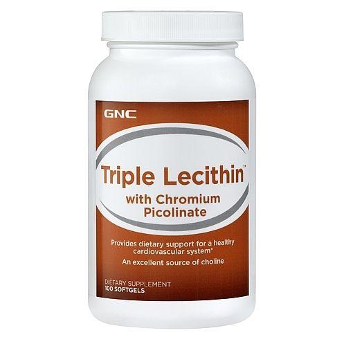 GNC Лецитин тройная сила 1200 мг таблетки 100 шт
