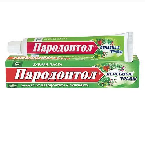Зубная паста "Пародонтол" лечебные травы 63 г