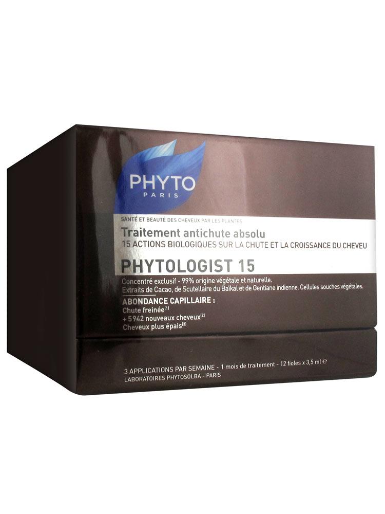 Phytosolba Фитологист 15 Средство комплексное против выпадения волос фл.3,5 мл 12 шт