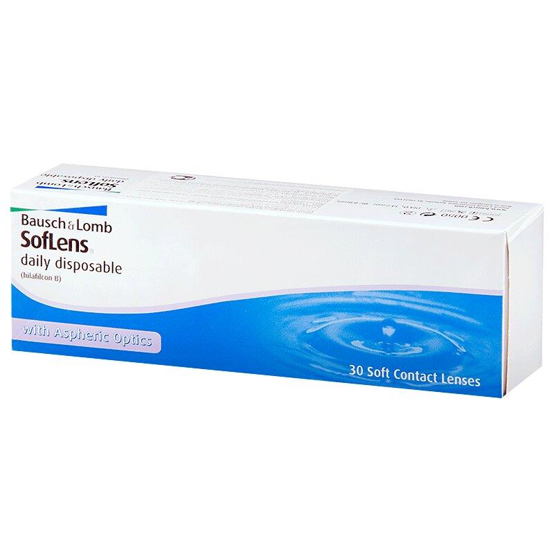 Линза контактная SofLens Daily Disposable BC=8,6 -1,25 30 шт