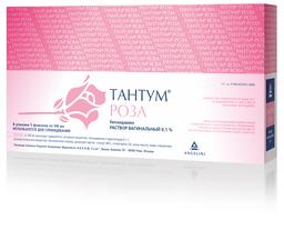 Тантум Роза раствор 0,1% фл.140 мл 5 шт