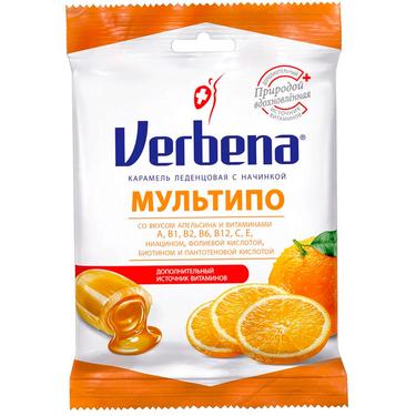 Вербена Мультипо апельсин. вкус карамель 60г N1