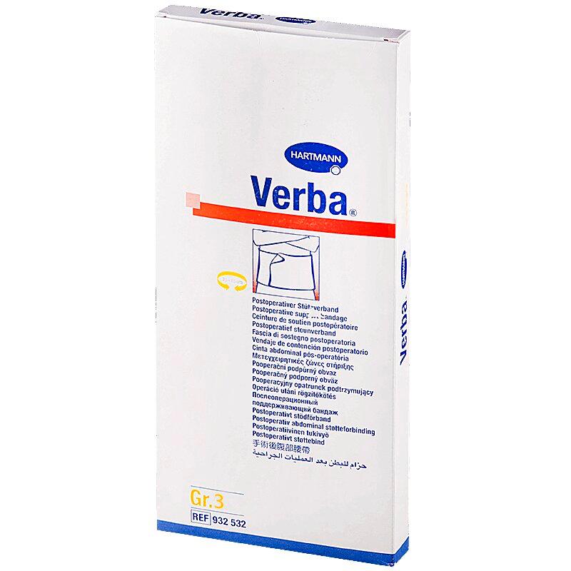 Бандаж "Verba" после операционный 3 шт (V 85-95см) шир 25 см.