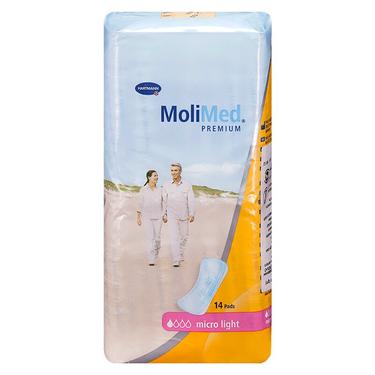 Прокладки "Molimed premium Micro Light" женск. впитыв. 125 мл. 14 шт.