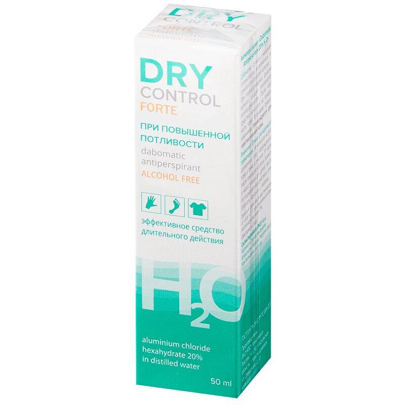 Dry Control Форте дезодорант дабоматик от обильного потоотделения без спирта 20% фл.50 мл