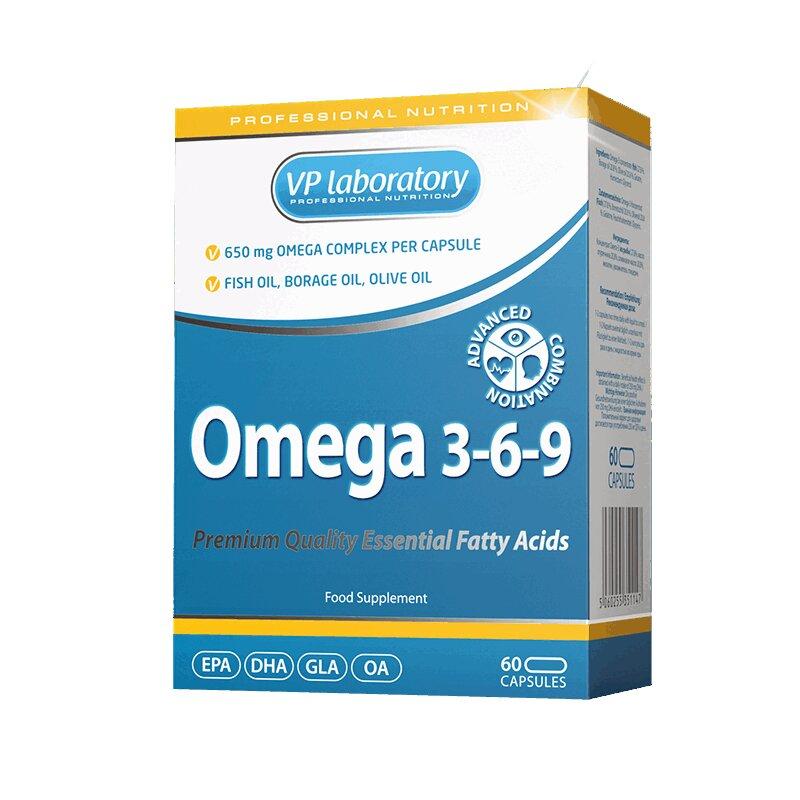 VPLab Омега 3-6-9 жирные кислоты капс.60 шт