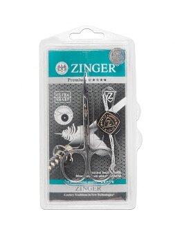Zinger Ножницы маникюрные загнутые универ длина 93мм (BS-308S-RS-SH) ручная заточка-salon
