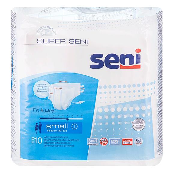 Подгузники Seni Super plus air Small  шт 10