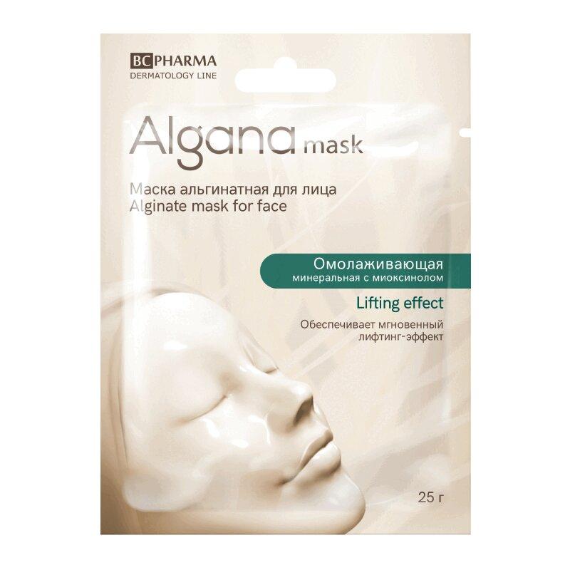 Альгана Маска для лица альгинатная омолаживающая минеральная 25 г