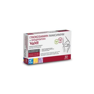 ВиаВит Глюкозамин Максимум и Хондроитин таблетки 30 шт.