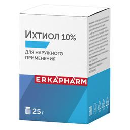 Эркафарм Ихтиол крем 10% 25 г