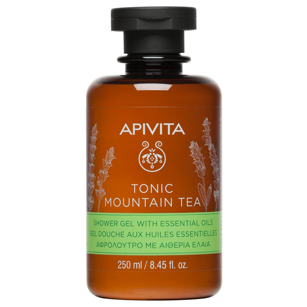 Apivita Тонизирующий горный чай Гель для душа с эфирными маслами фл.250 мл