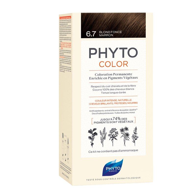 Phytosolba Фитоколор Краска для волос 6.7 Темный шоколадный блонд