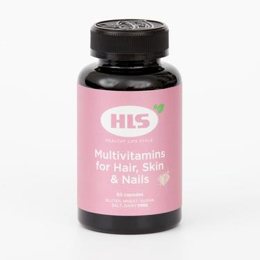 HLS Мультивитамины для кожи волос и ногтей капсулы 60 шт
