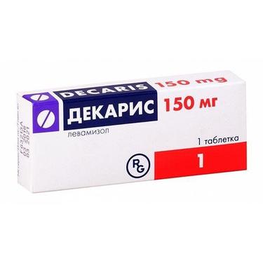 Декарис таблетки 150 мг 1 шт