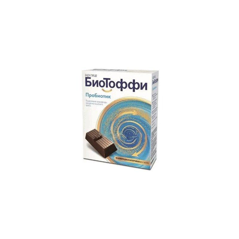 BioToffi Пробиотик батончик шоколадный 5 г 10 шт