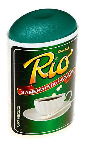 Rio Gold Заменитель сахара таб.1200 шт