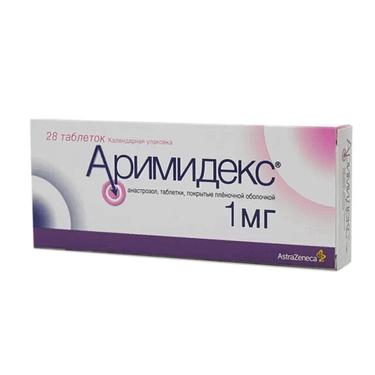 Аримидекс таблетки 1мг 28 шт.