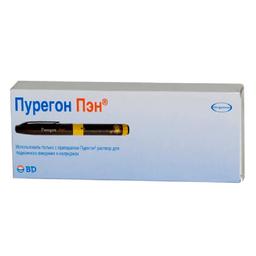 Пурегон-пен Ручка-инжектор для введ.лекарственных средств 1 шт