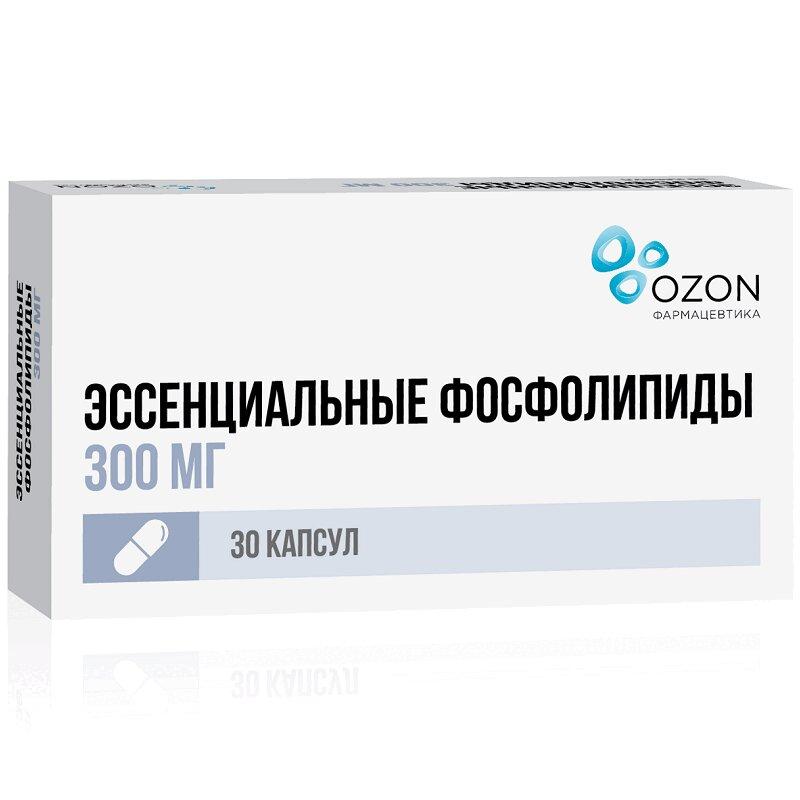 Эссенциальные фосфолипиды капсулы 300 мг 30 шт