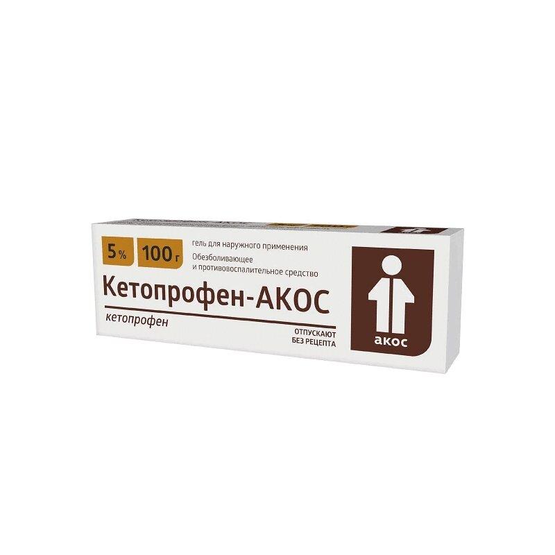 Кетопрофен-АКОС гель 5% туба 100 г