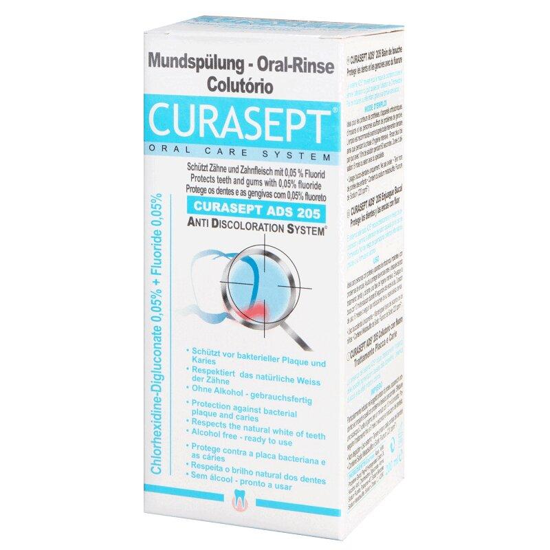 Курасепт АДС 205 Ополаскиватель хлоргексидин диглюконат 0,05% 200 мл