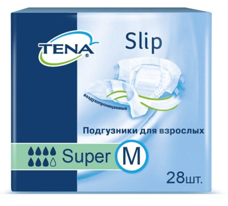 Тена Слип Супер Подгузники для взрослых р-р M 30 шт