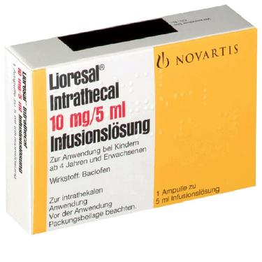 Лиорезал Интратекальный раствор 2 мг/ мл амп.5 мл 1 шт
