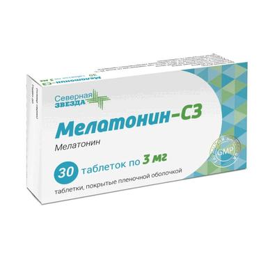 Мелатонин-СЗ таблетки 3мг 30 шт.