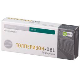 Толперизон-OBL таблетки 50мг 30 шт