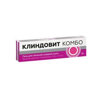 Клиндовит Комбо гель 50 мг+10 мг/ г туб.15 г 1 шт