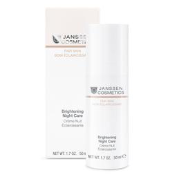 Janssen Cosmetics Фэир скин Крем ночной увлажняющий для выравнивания тона кожи Анти-Эйдж 50 мл