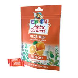 Альпийская карамель Леденцы дет.с натуральным медом и витамином С уп.75 г 1 шт Апельсин