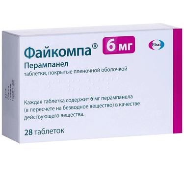 Файкомпа таблетки 6 мг 28 шт