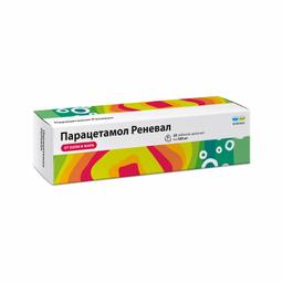 Парацетамол Реневал таблетки шипучие 500 мг 20 шт