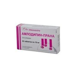 Амлодипин-Прана таблетки 5 мг 30 шт
