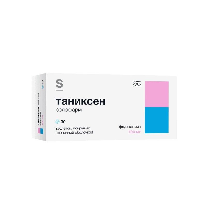 Таниксен-СОЛОфарм таб.п.п.о.100 мг 30 шт